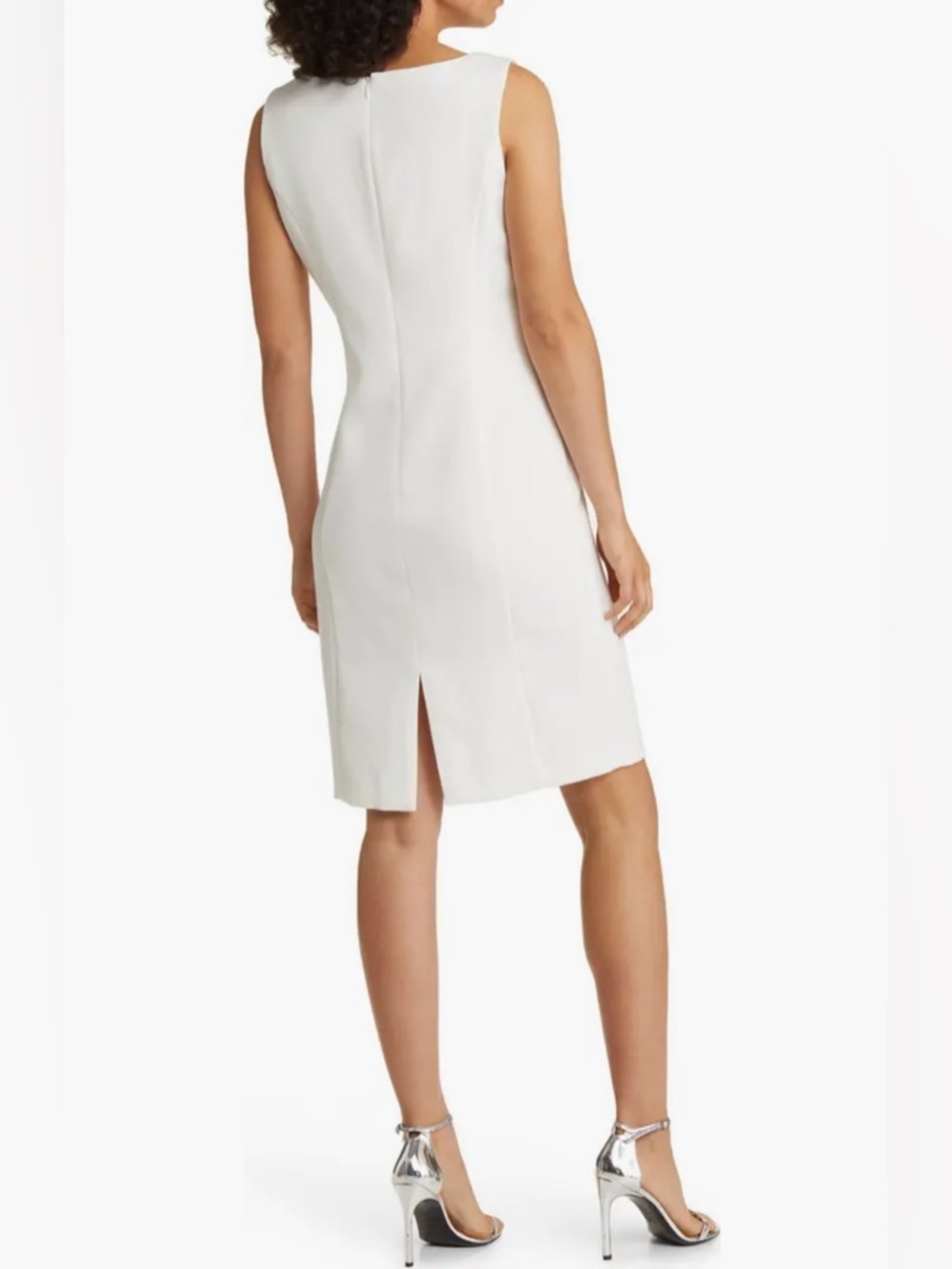 NWT Tahari Arthur S. Levine | Ivory Pearl-Trimmed Dress & Jacket Suit Set | Sz 2 - Picture 8 of 10